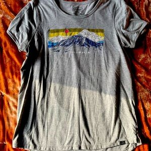 L.L. Bean Graphic Tee, Heather Gray, Medium